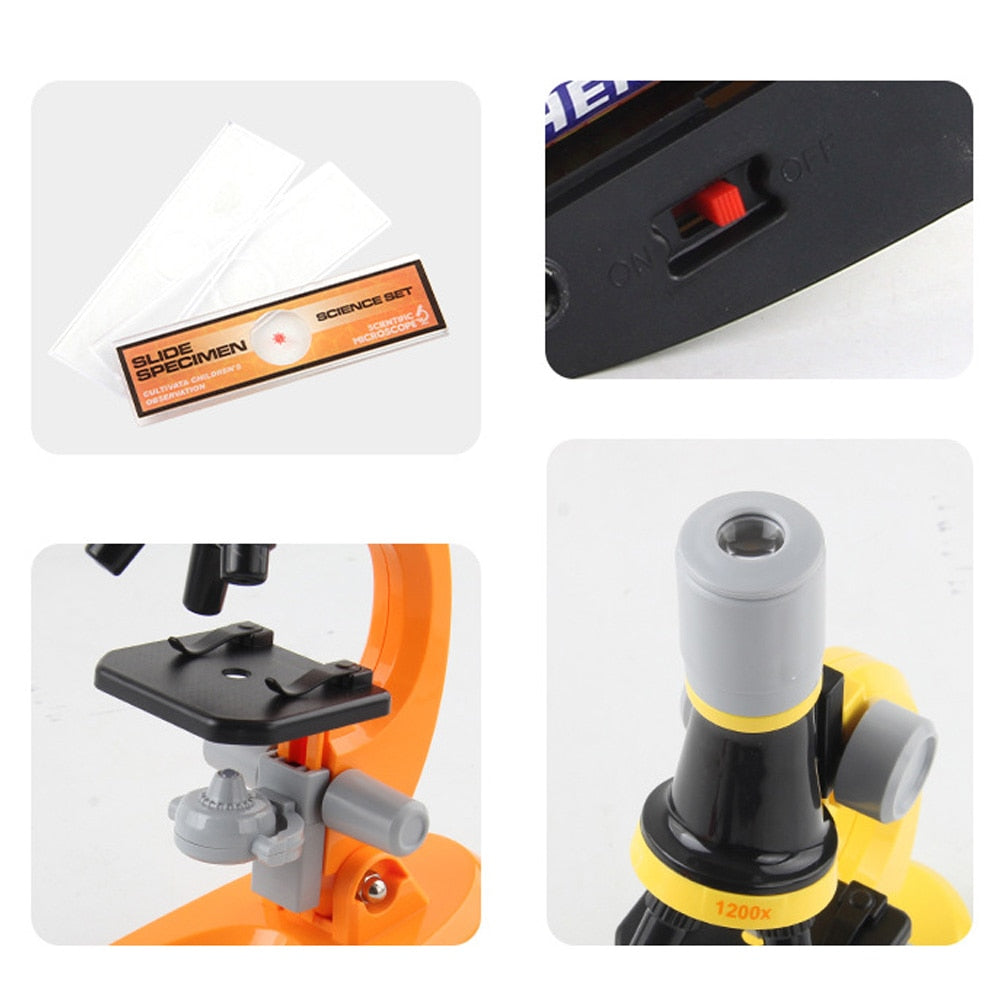 Microscope for School Science Educational Toy For Kids